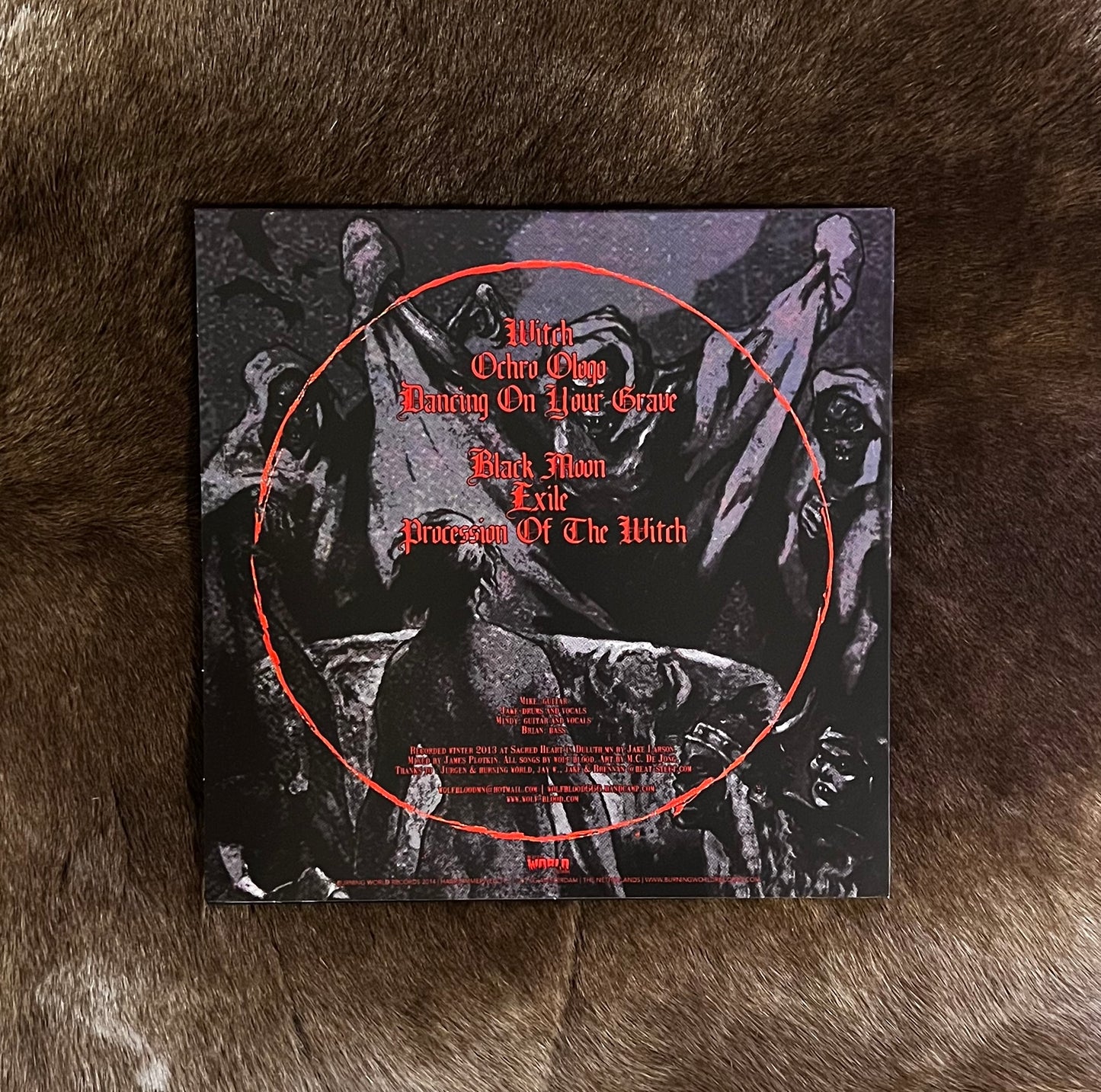 Wolf Blood - Wolf Blood 12" Black Vinyl