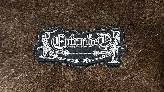 Entombed - Retro Logo & Skeletons Patch