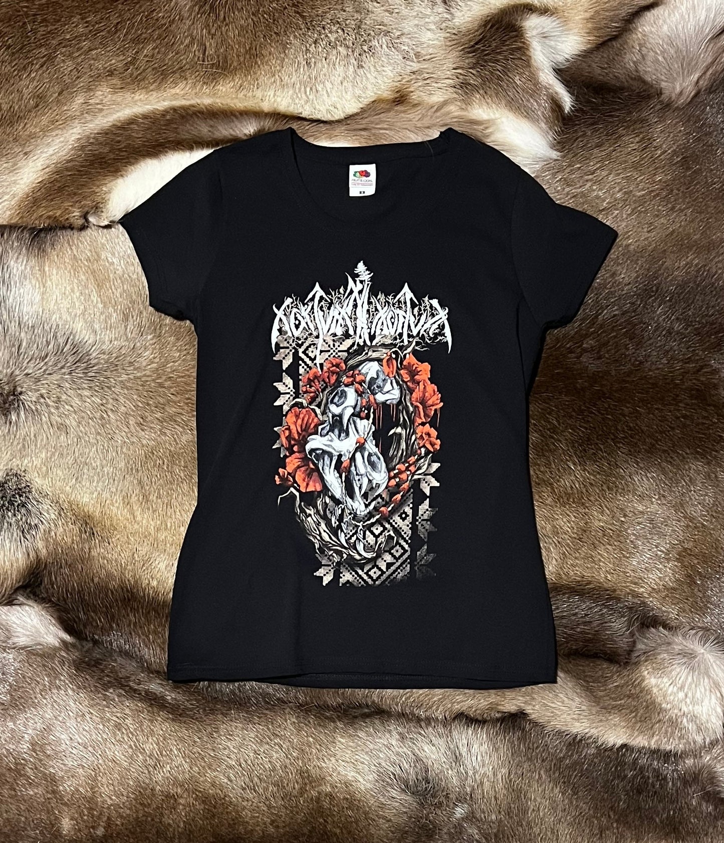 Nokturnal Mortum - Dubno 2017 Short Sleeved Womans T-shirt