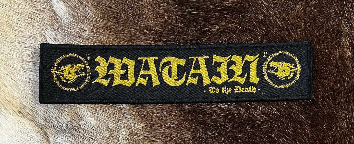 Watain - To The Death Strip Patch