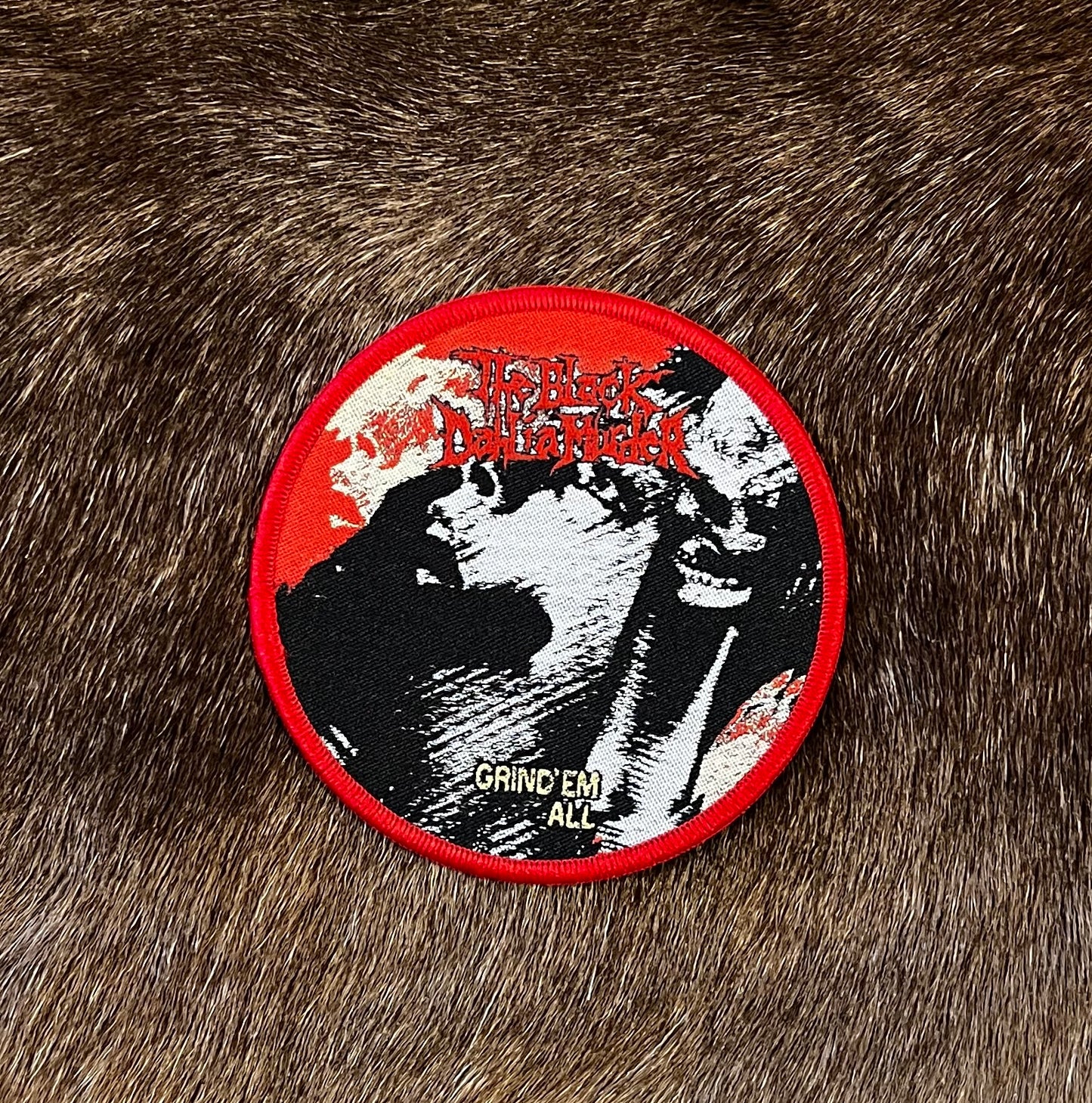 The Black Dahalia Murder - Grind 'Em All Circular Patch