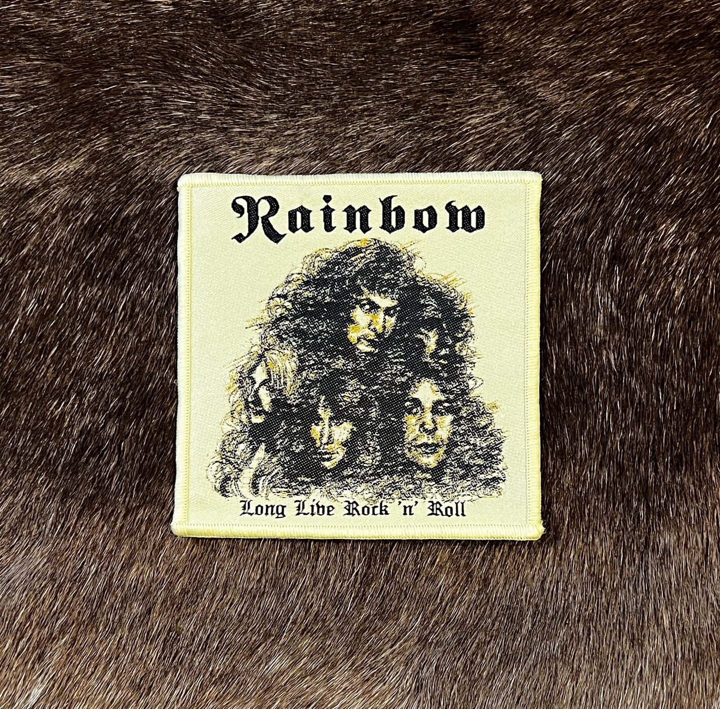 Rainbow - Long Live Rock N Roll Patch