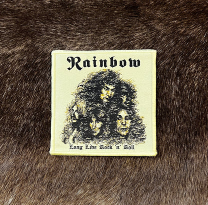 Rainbow - Long Live Rock N Roll Patch