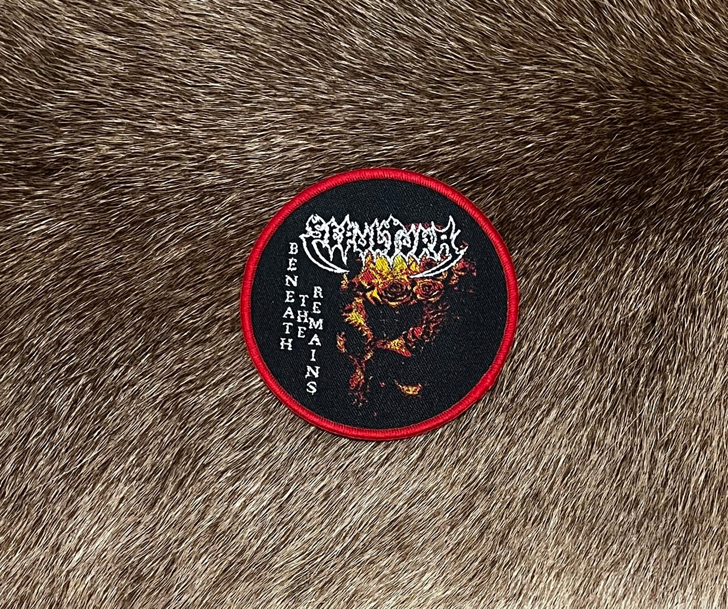 Sepultura - Beneath The Remains Retro Circular Patch