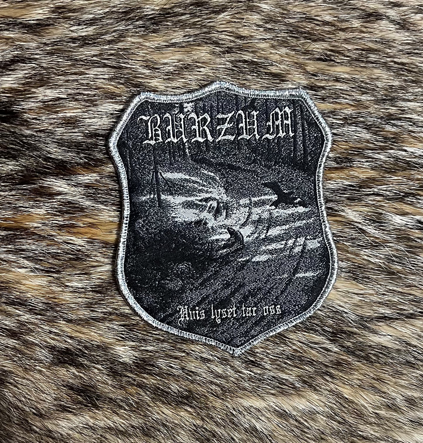 Burzum - Hvis Lyset Tar Oss Shield Patch