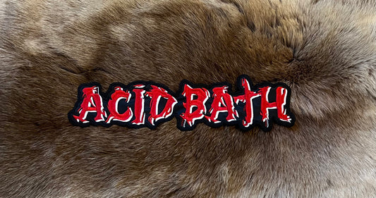 Acid Bath - Large Logo Cut Out