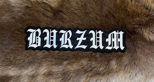 Burzum - Large Logo Cut Out