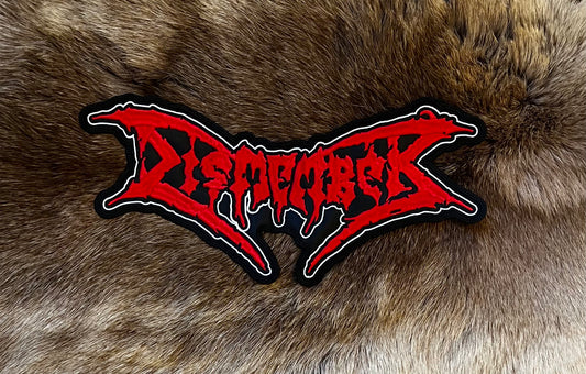 Dismember - Red Logo Cut Out