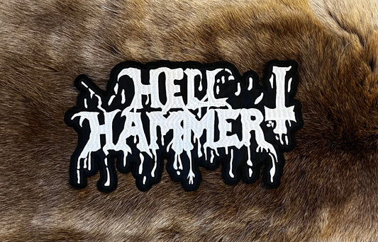 Hell Hammer - Large Logo Cut Out