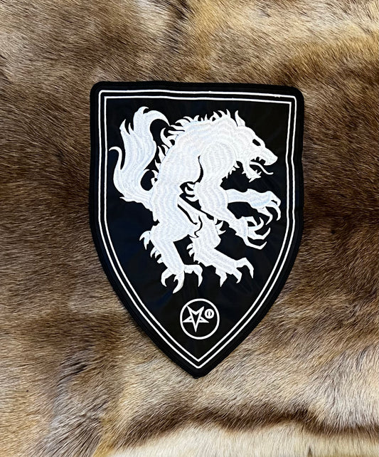 Satanic Warmaster - Werewolf Shield Patch