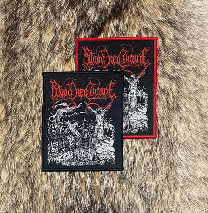 Blood Red Throne - Drawn Black Border Patch