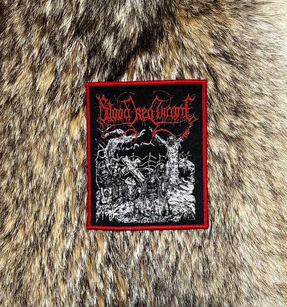 Blood Red Throne - Drawn Black Border Patch