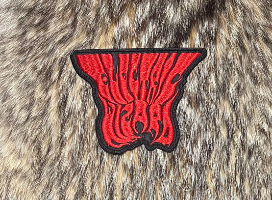 Electric Wizard - Cut Out Red Logo Patch