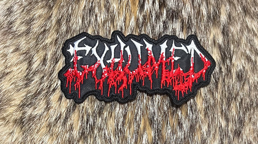 Exhumed - Shaped Logo Patch