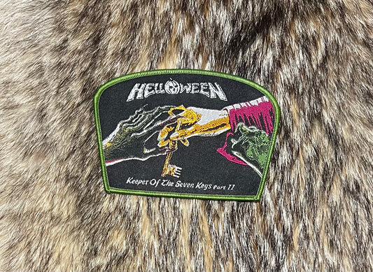 Helloween - Keeper of The Seven Keys II Shaped Patch