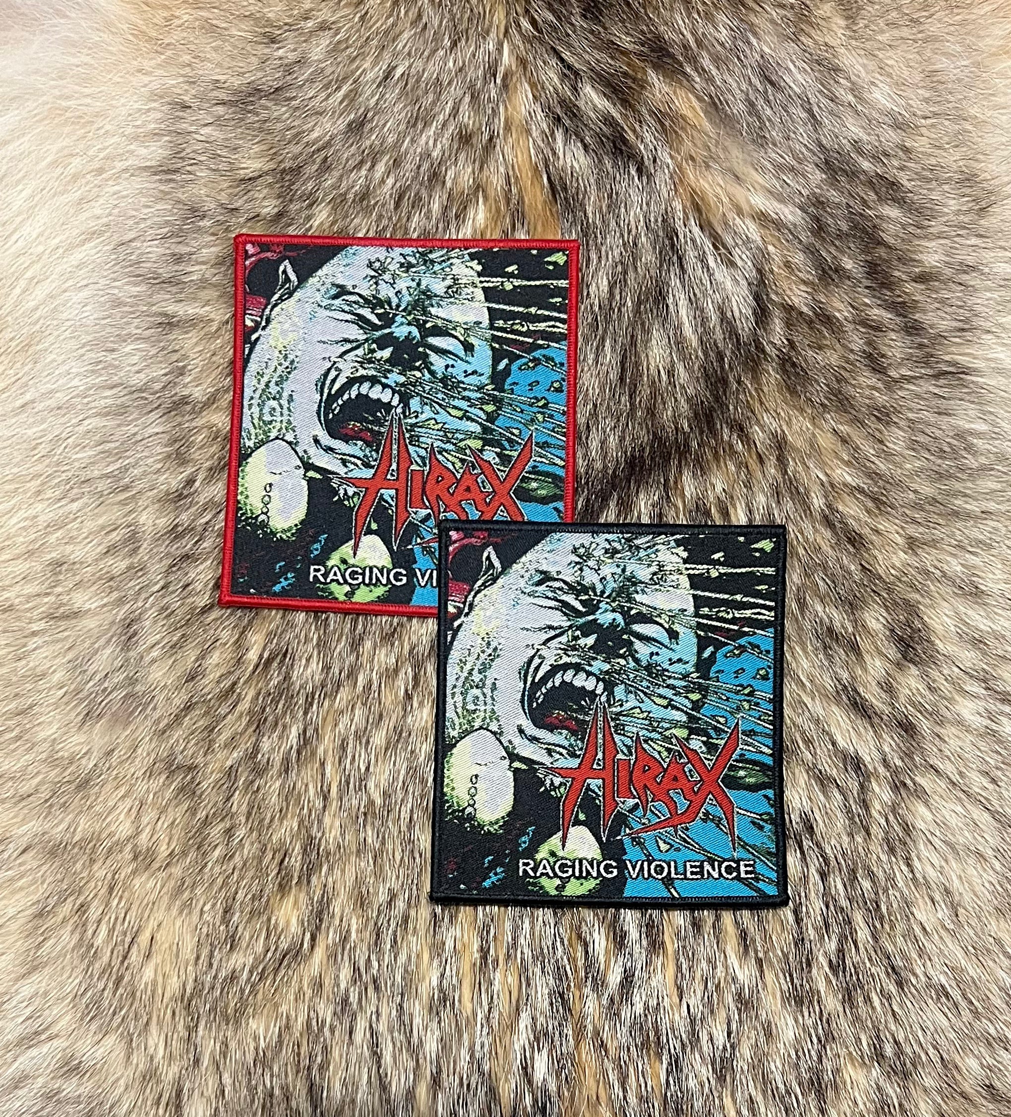 Hirax - Raging Violence Patch – Mercian Storm Mailorder