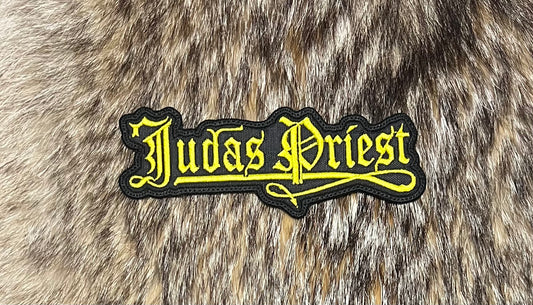 Judas Priest -  Yellow Logo Cut Out