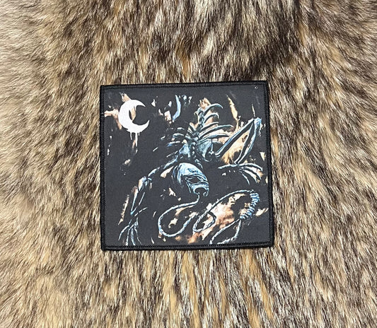 Leviathan - A Silhouette In Splinters Printed Patch