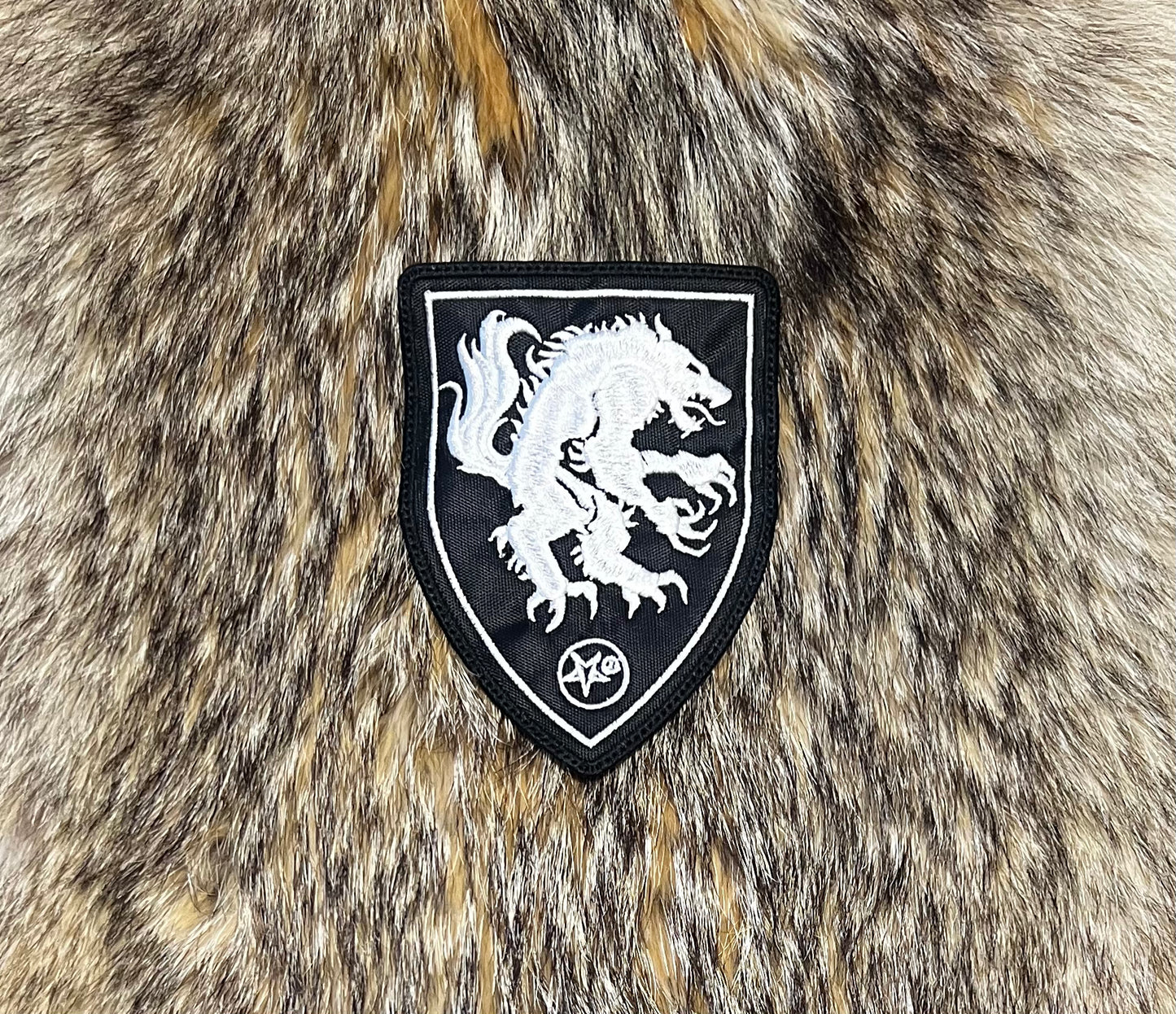 Satanic Warmaster - Werwolf Shield Logo Patch