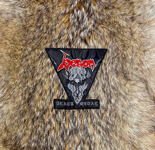 Venom - Black Metal Grey Goat Patch