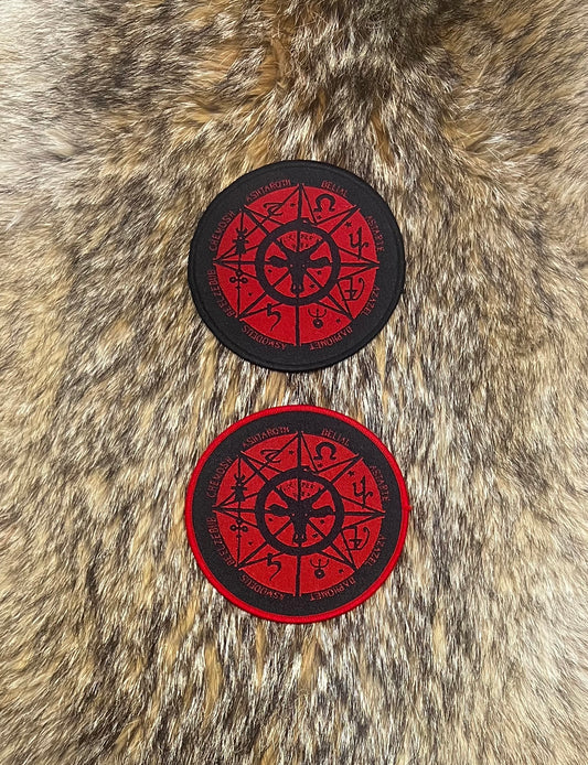 Demons - Satanic Sigil Circular Patch