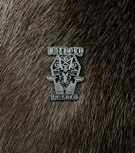 Bathory - Hordes Metal Pin