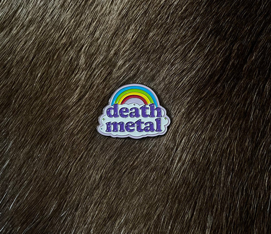 Death Metal - Metal Pin