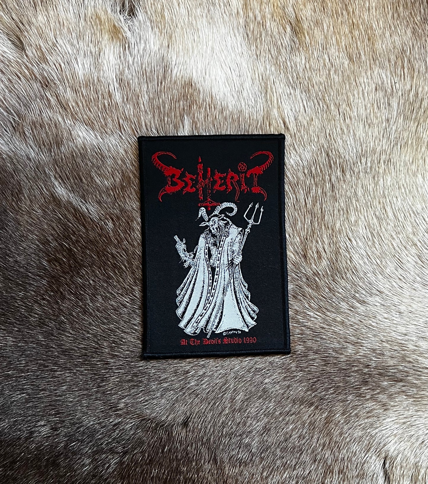 Beherit -At the Devil's Studio Patch