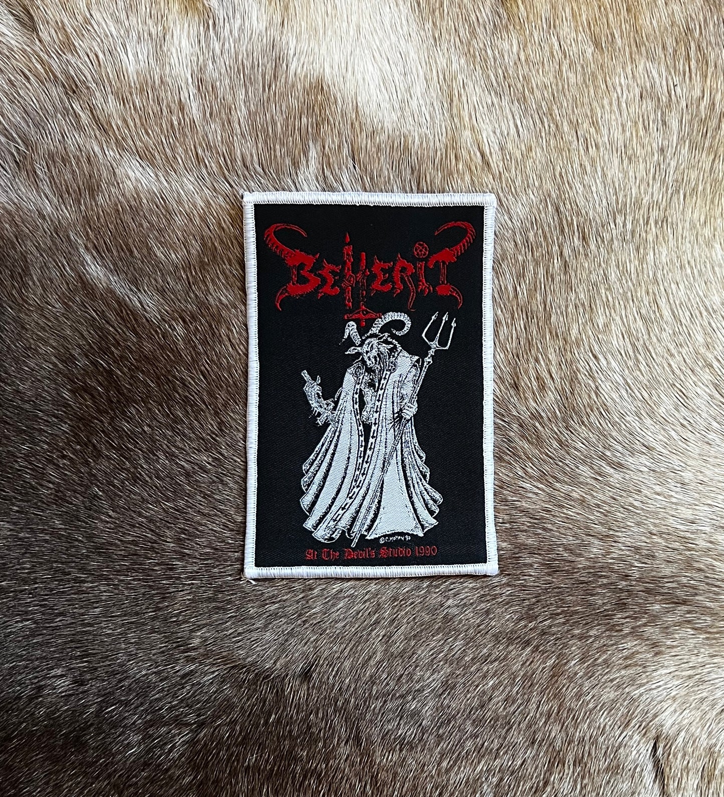 Beherit -At the Devil's Studio Patch