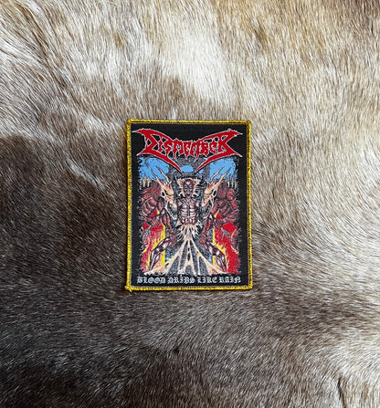 Dismember - Blood Drips Like Rain Patch
