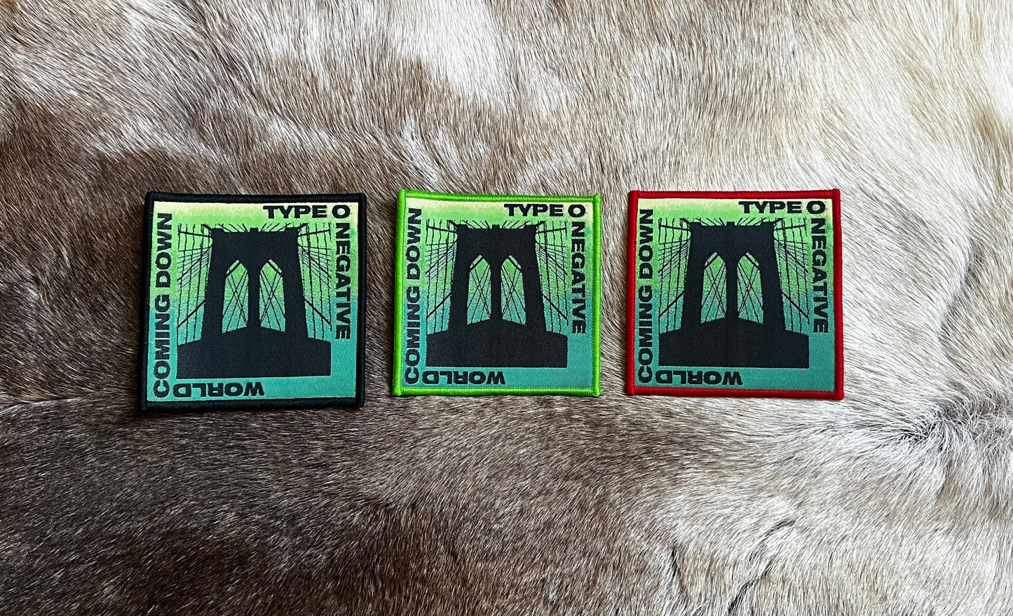 Type O Negative - World Coming Down Patch