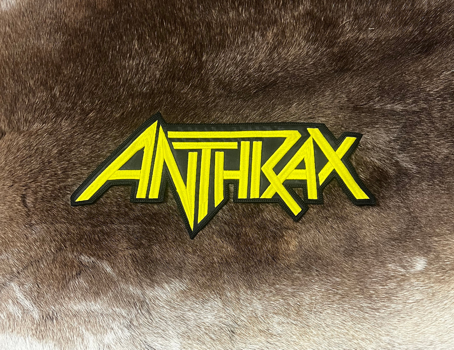 Anthrax - Cut Out Logo Large Patch