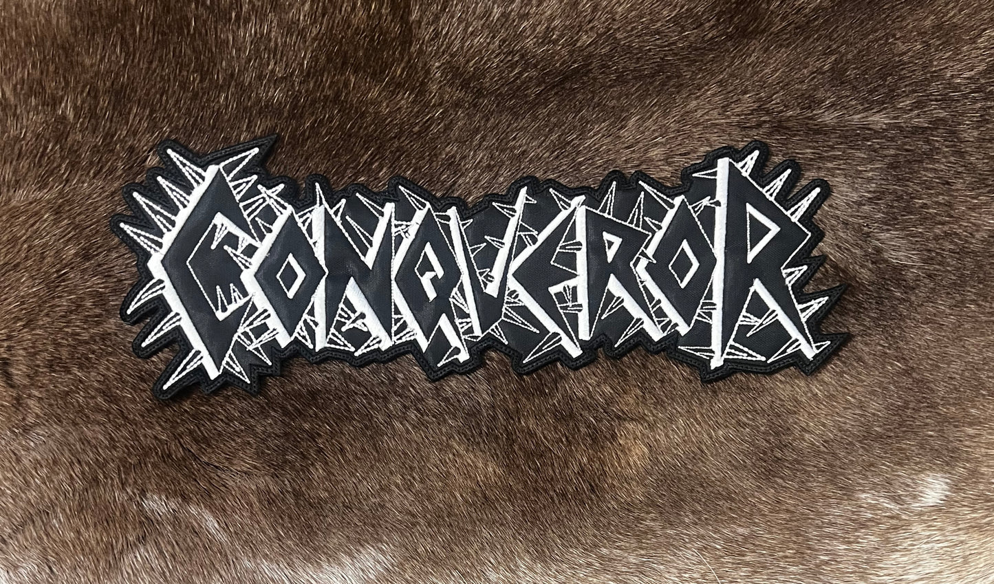 Conqueror - Cut Out Logo Large Patch
