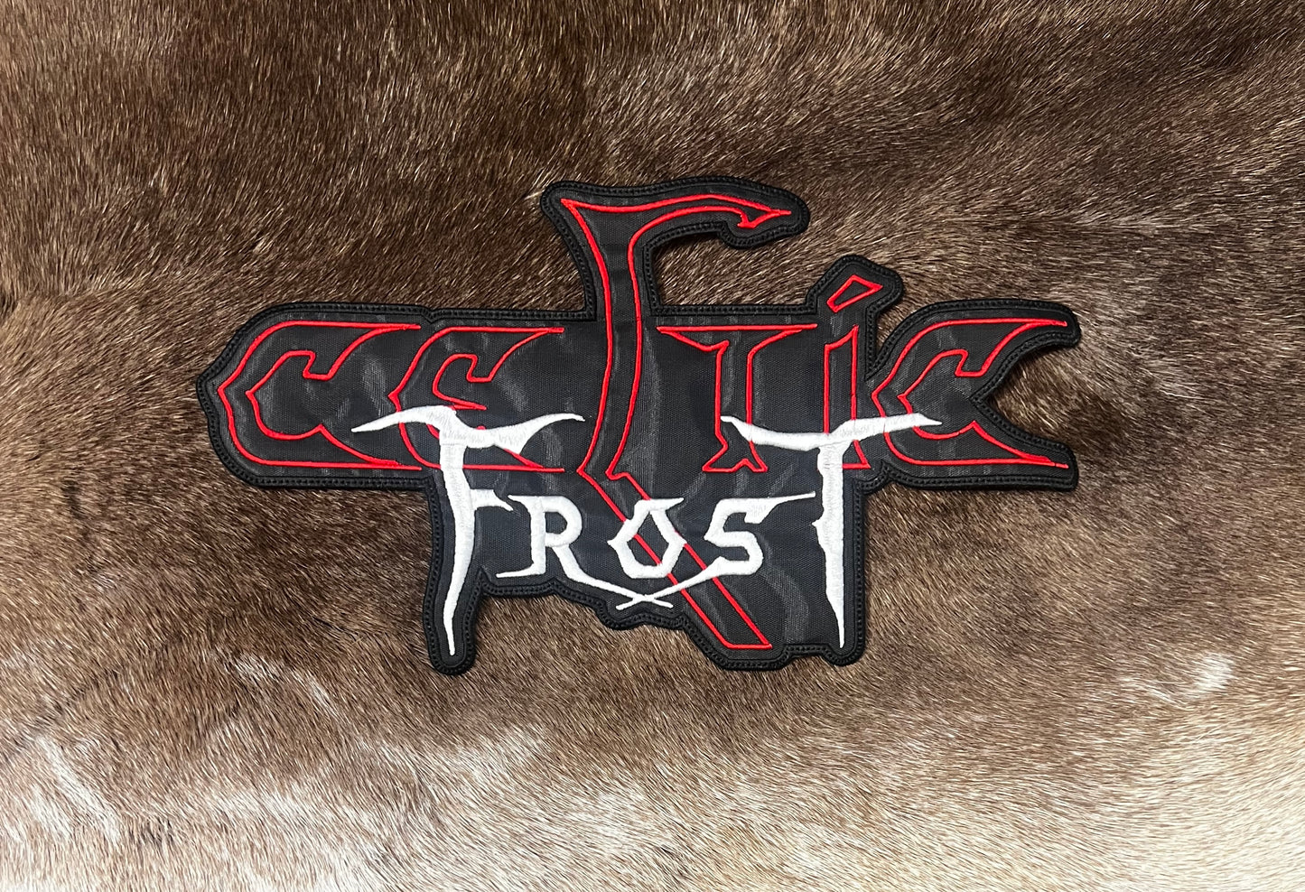 Celtic Frost - Cut Out Logo Large Patch