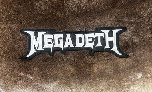 Megadeth - Cut Out Logo Large Patch