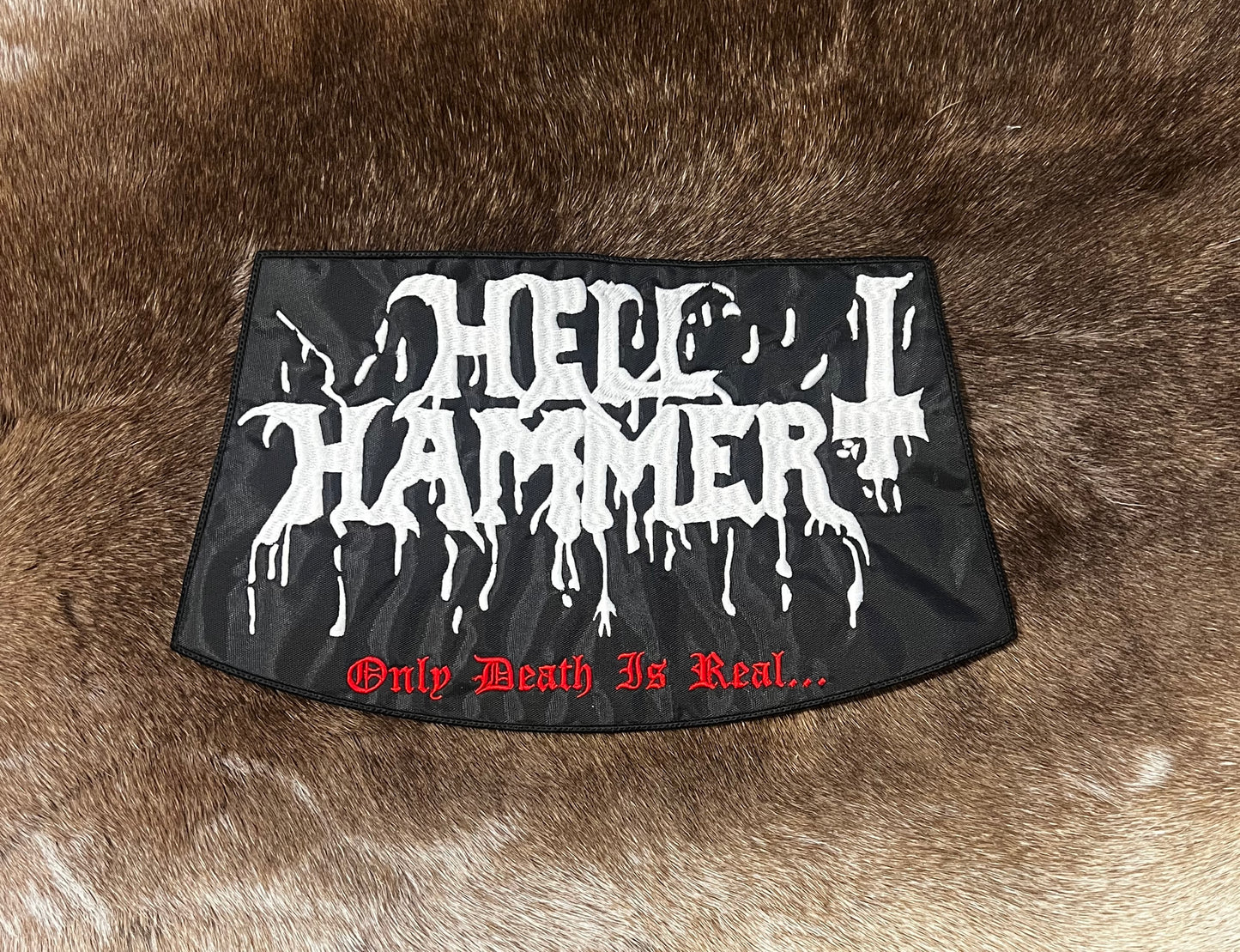 Hell Hammer - Only Death Is Real Large Patch