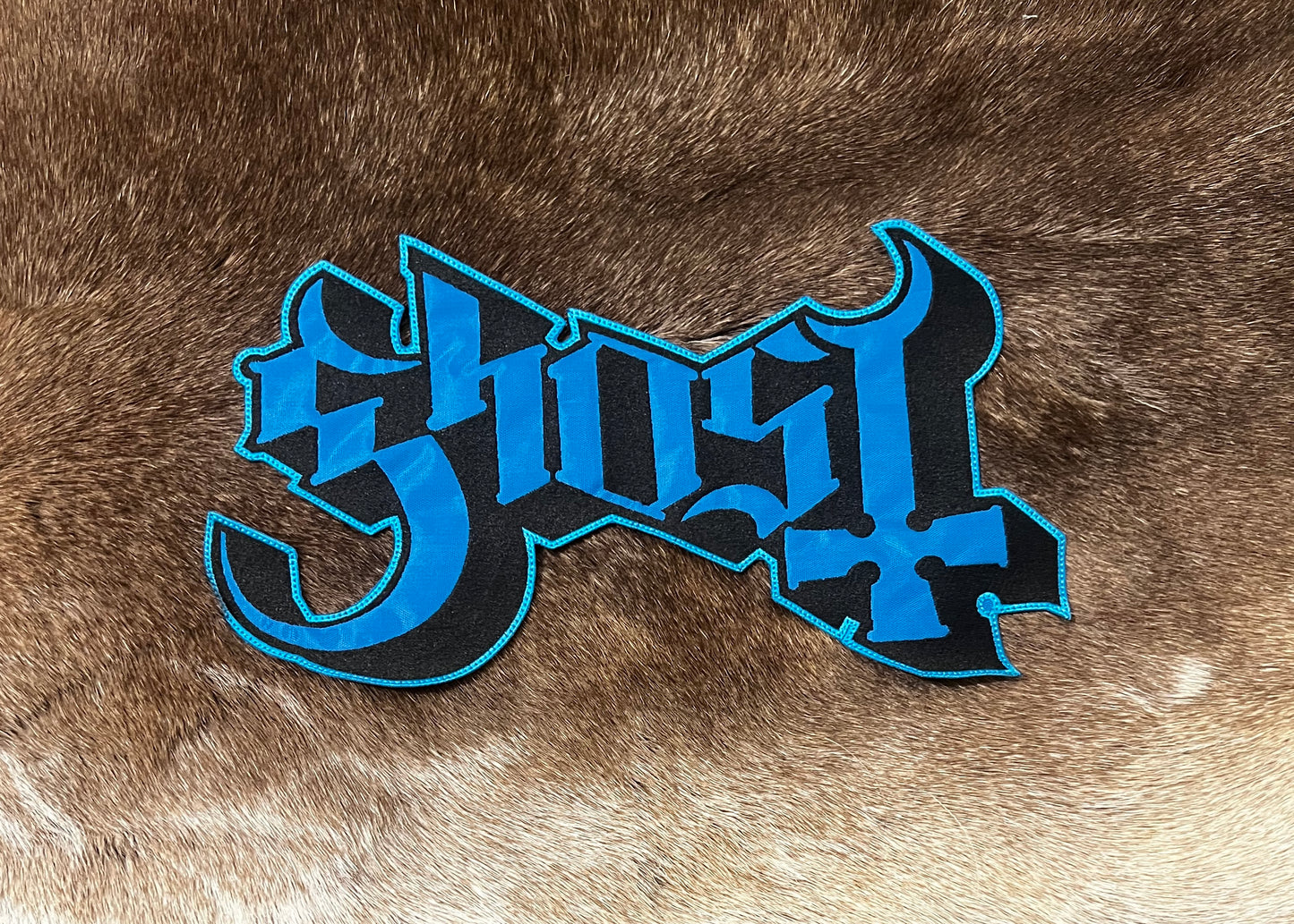 Ghost - Cut Out Large Logo Patch