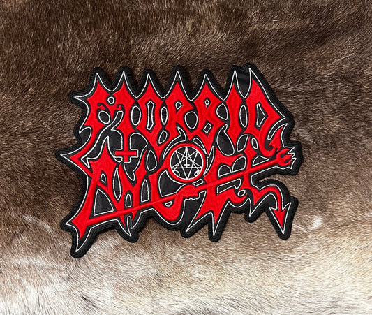 Morbid Angel - Cut Out Logo Large Patch