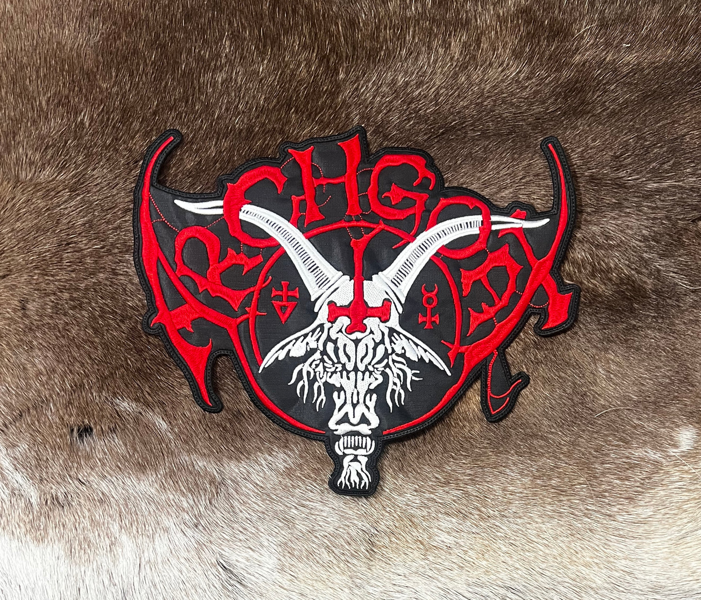 Archgoat - Goat Logo Cut Out Large Patch