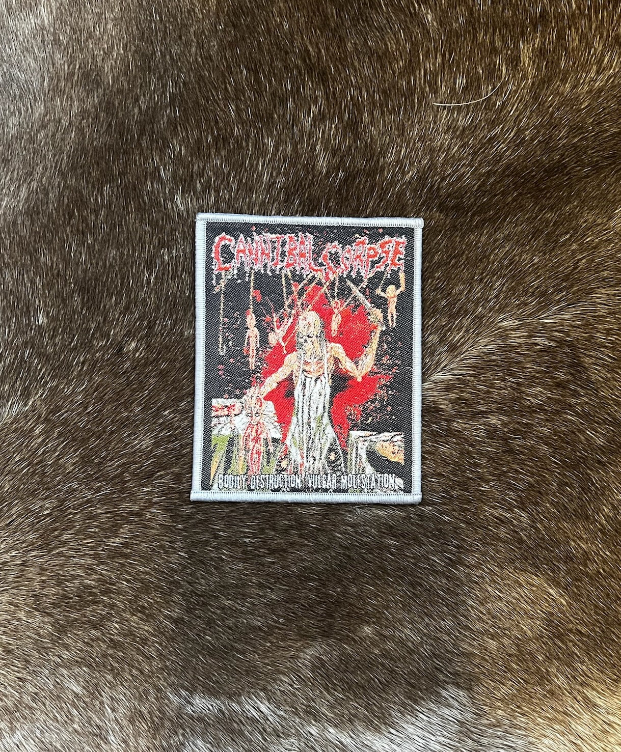 Cannibal Corpse - Bodily Destruction, Vulgar Molestation Patch