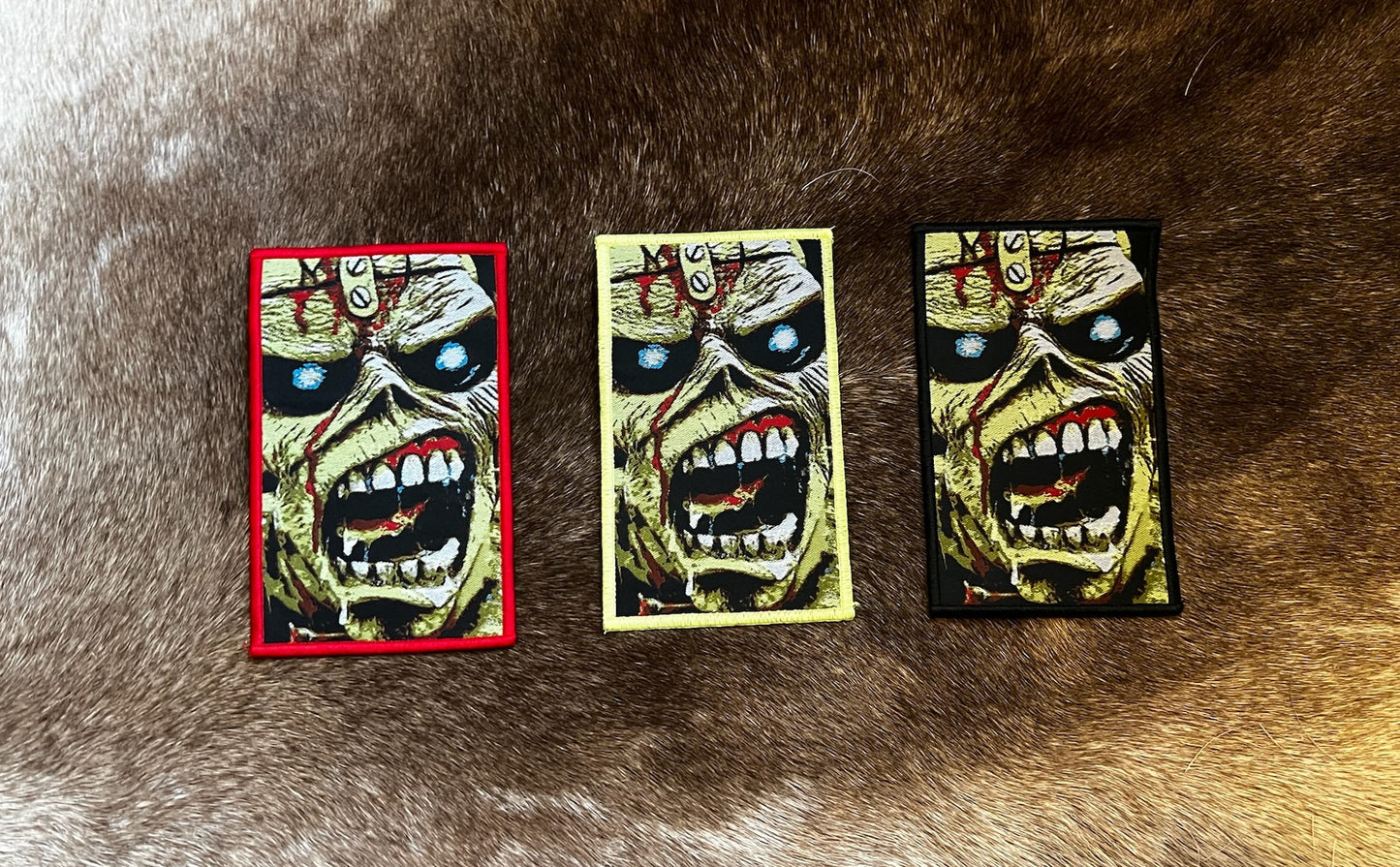 Iron Maiden - Piece of Mind Eddie Face Patch