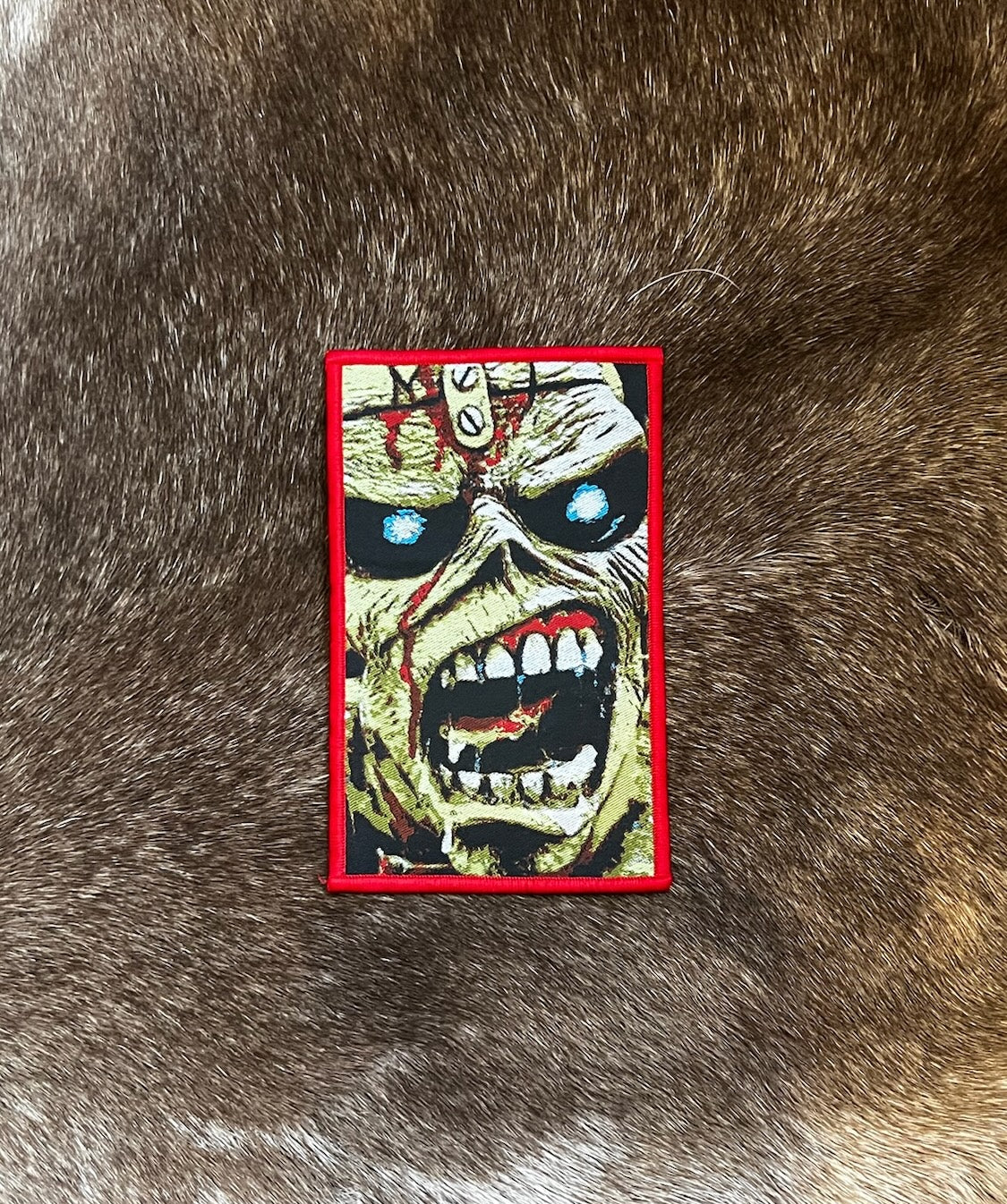 Iron Maiden - Piece of Mind Eddie Face Patch