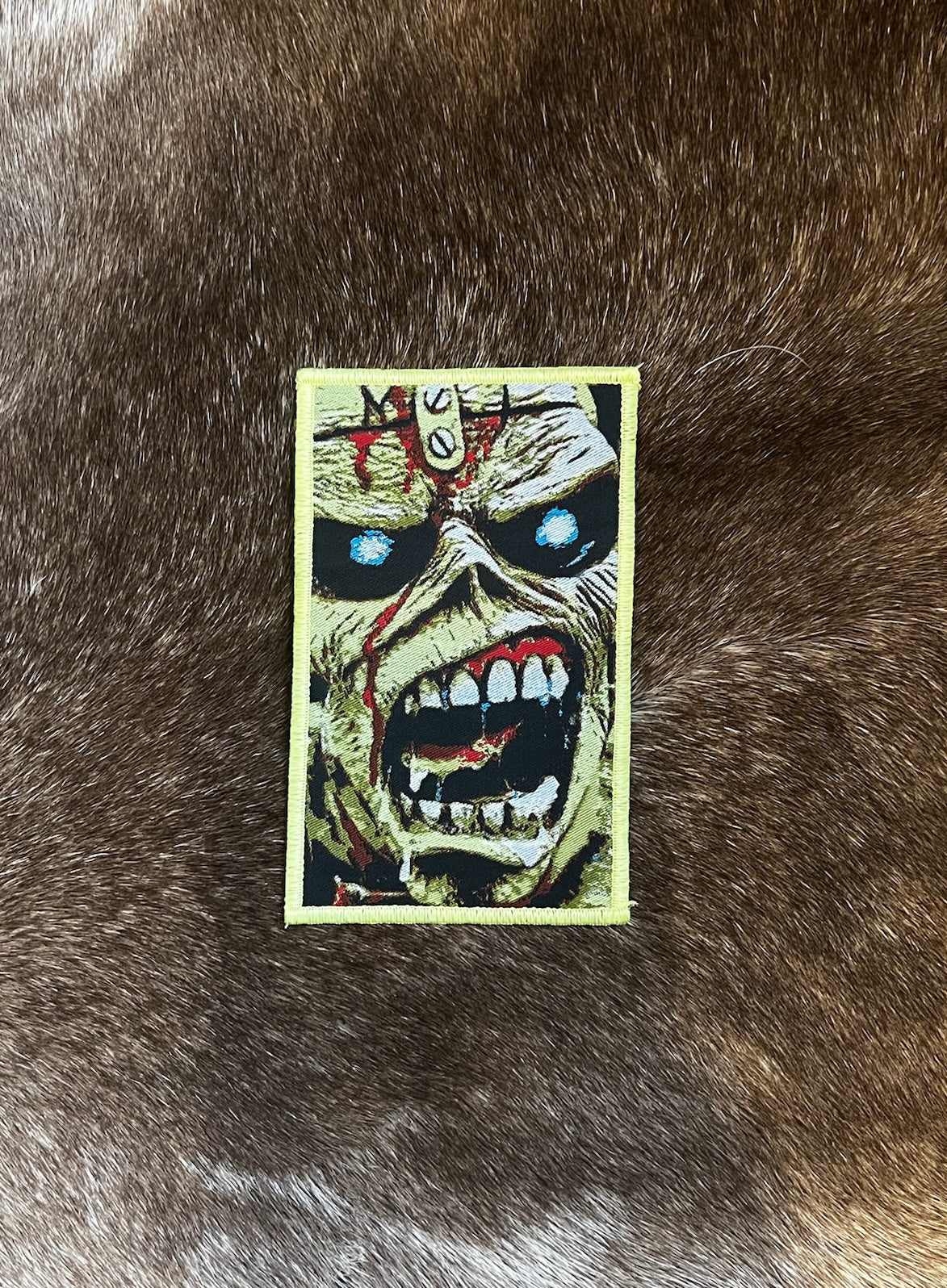 Iron Maiden - Piece of Mind Eddie Face Patch