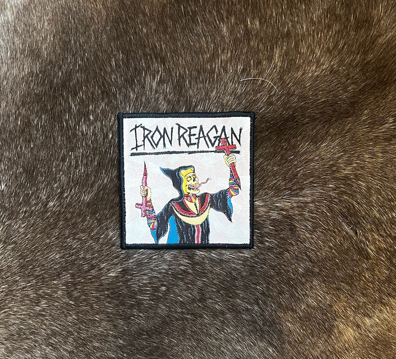 Iron Reagan - Crossover Ministry Patch