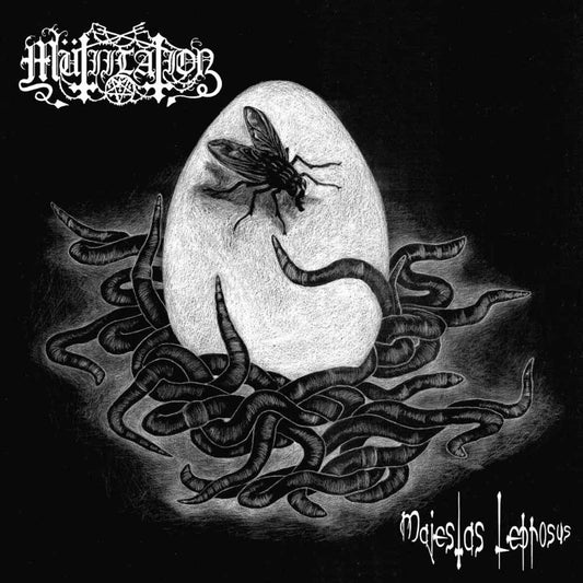 Mutiilation - Majestas Leprosus Clear and Black Limited Edition Vinyl LP