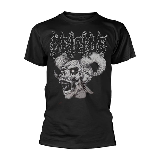 Deicide - Skull Horns Short Sleeved T-shirt