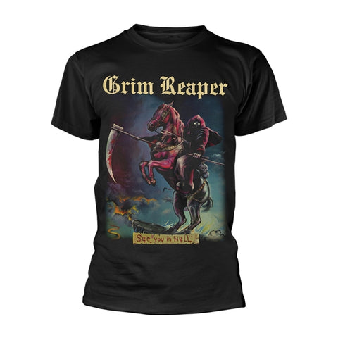 Grim Reaper - See You In Hell Short Sleeved Tshirt