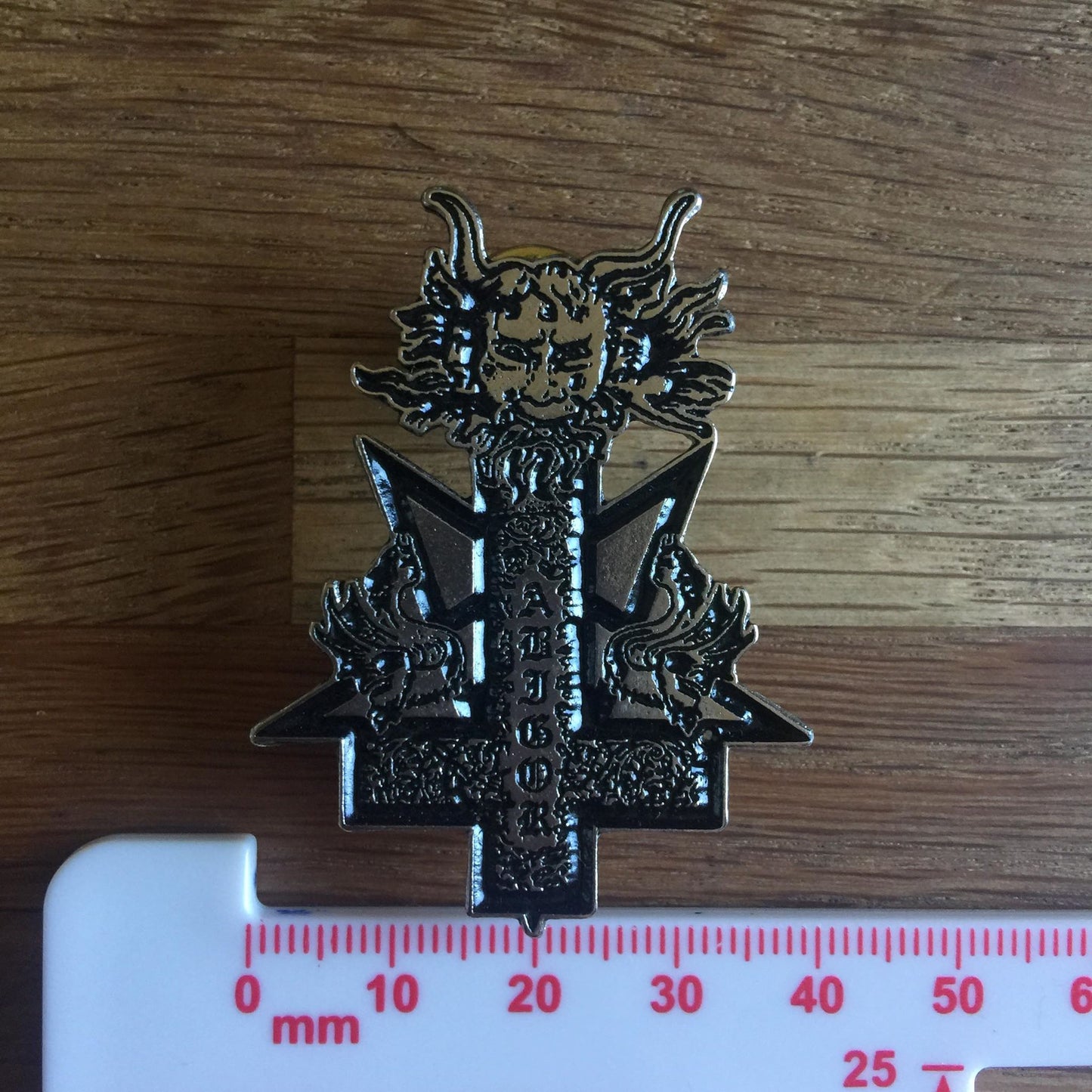 Abigor Metal Logo Pin