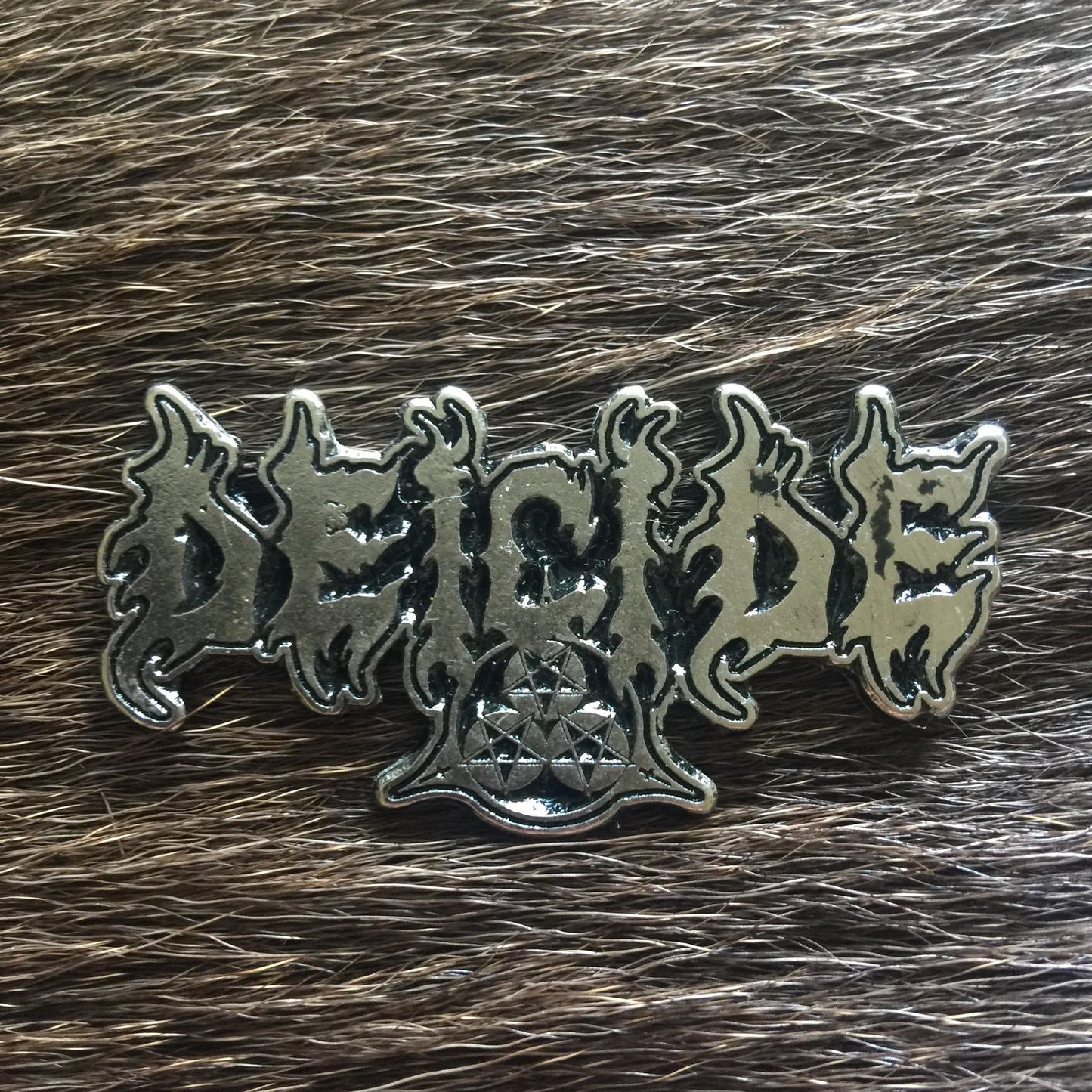 Deicide Logo Metal Pin