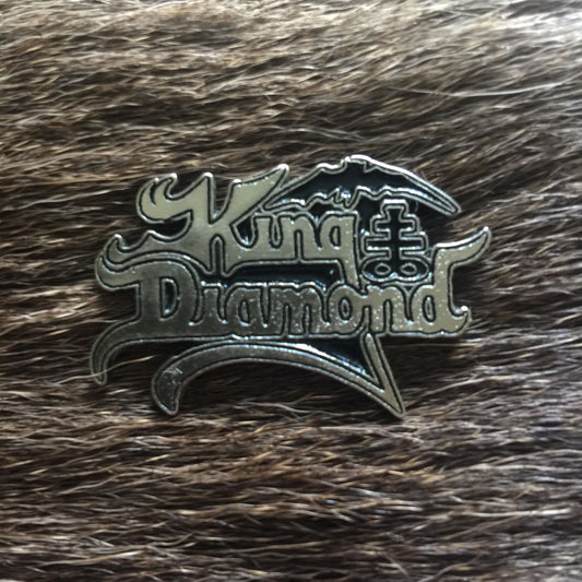 King Diamond Logo Metal Pin